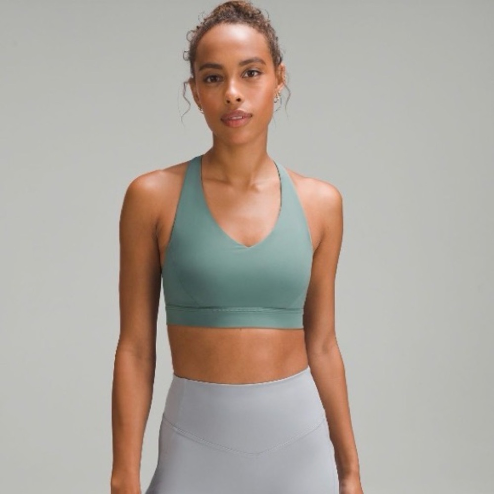 NWT Lululemon Envital Bra - Medium Forest